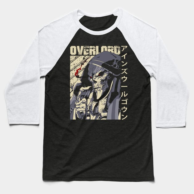 Overlord Baseball T-Shirt by influencecheaky